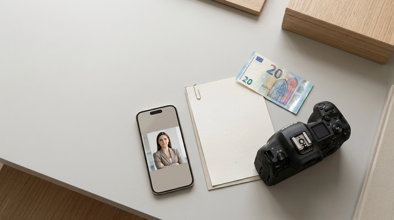 Combien coûte une photo de profil professionnelle en 2026 ? (prix réels comparés)